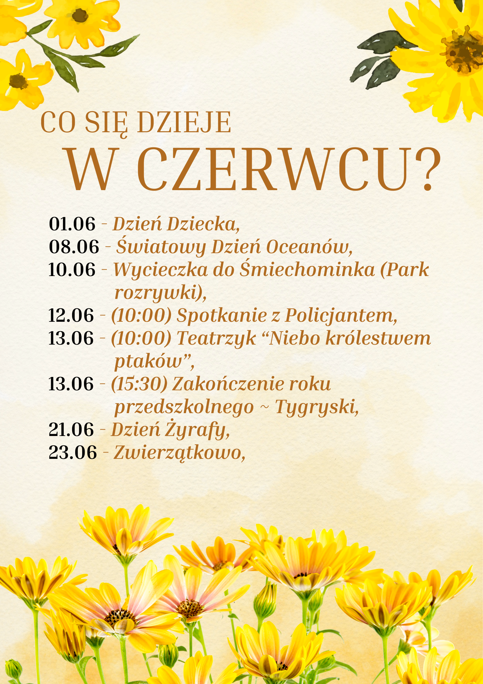 You are currently viewing Co się dzieje w czerwcu?
