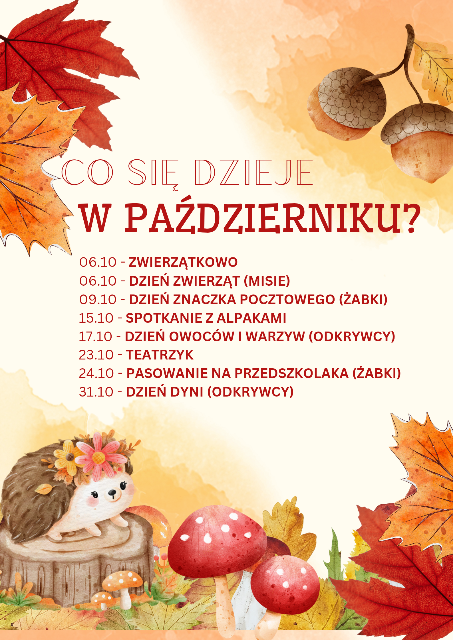 You are currently viewing Aktualności październik.