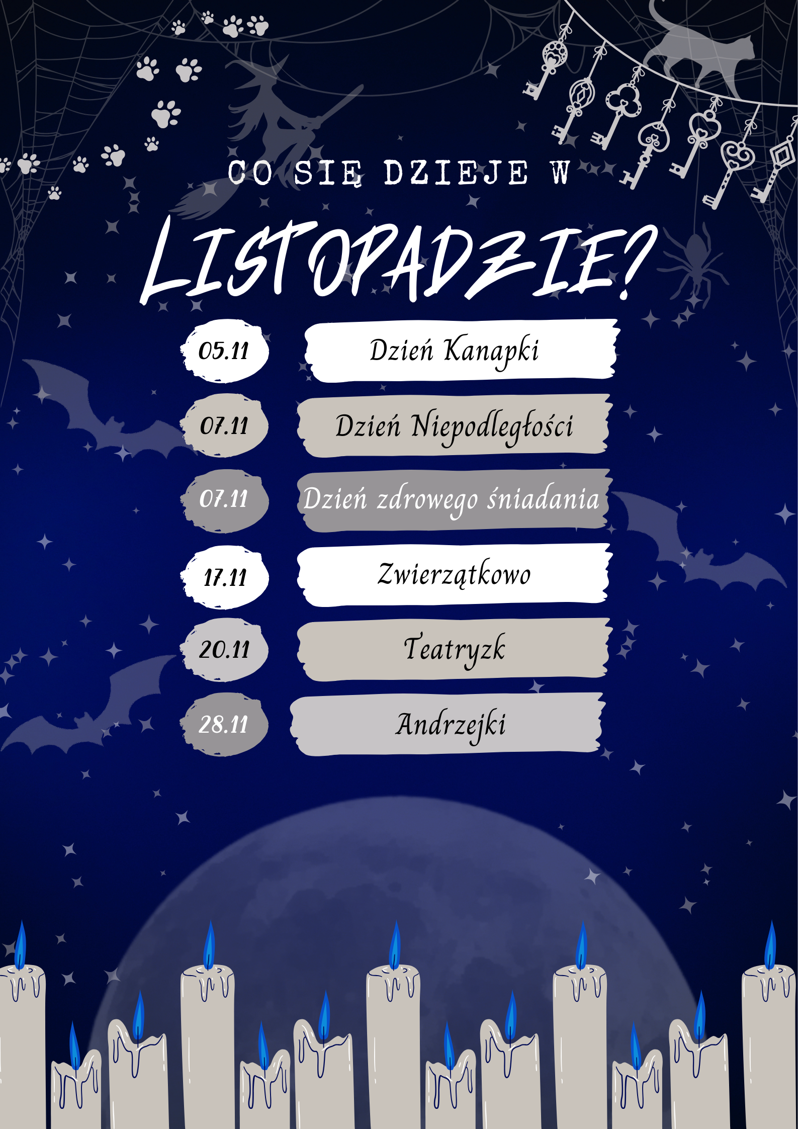 You are currently viewing Co się dzieje w listopadzie?