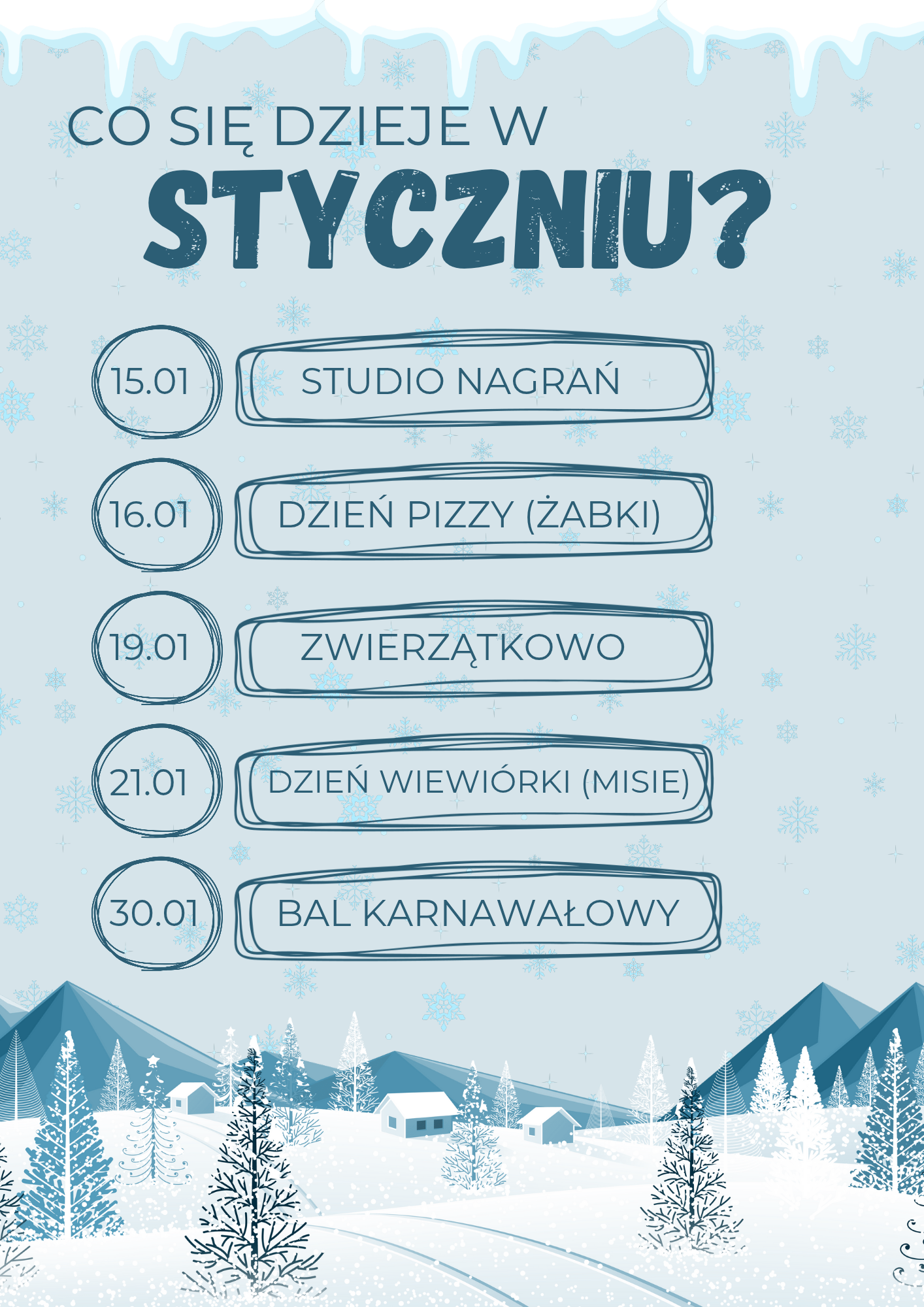 You are currently viewing Co się dzieje w styczniu?